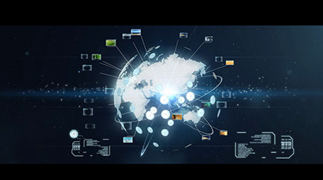 科技图文展示AE模版