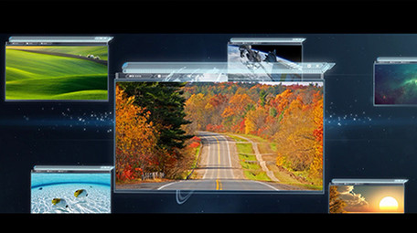 科技图文展示AE模版