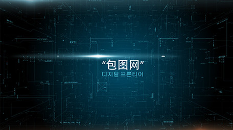 震撼大气科技图文展示AE模版