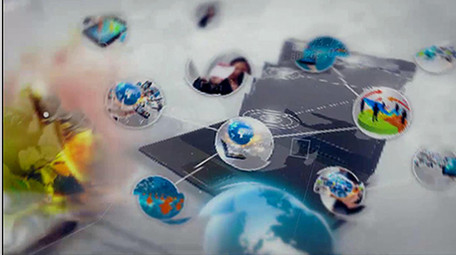 高科技互联网大气图文展示幻灯片ae模板