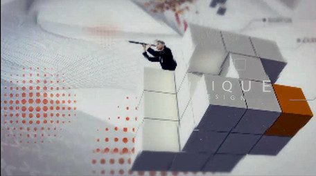 高科技互联网大气图文展示幻灯片ae模板