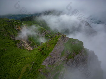 祖国大好河山湖北神农架5A景区航拍摄影图