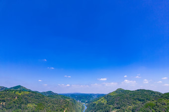 祖国大好<strong>河山</strong>湖南凤凰长潭岗风景区航拍摄影图