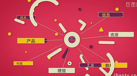 MG片头散开内容logo展示