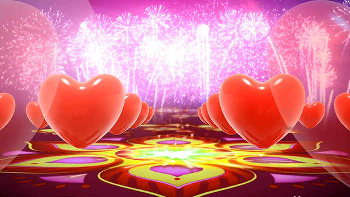 烟花爆竹烟火晚会超清实拍视频背景素材