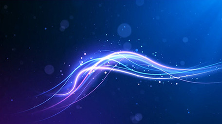 炫丽<strong>光影</strong>线条轨迹运动标志特效模板