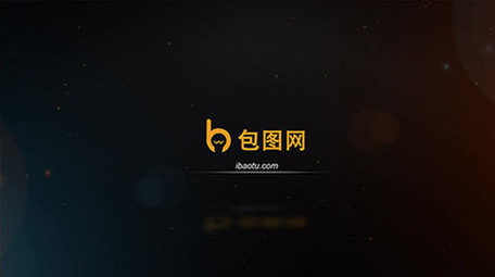 火树银花爆炸粒子效果片头logo演绎