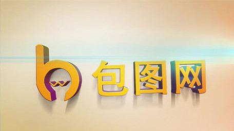 浪漫色光3d字体片头logo演绎