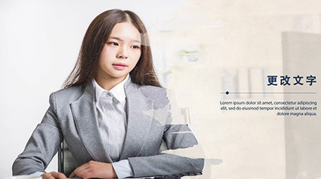 简洁平滑过渡商务公司通用宣传片ae模板