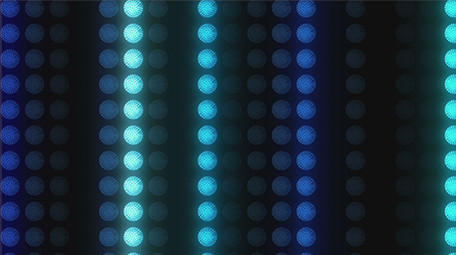 36个LED大屏幕背景墙的光点循环视频