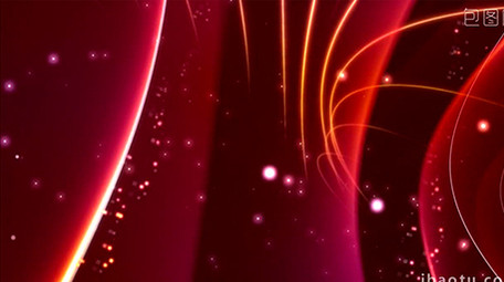 光点粒子红色背景数码 现代 技术 数据