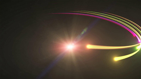 20款精美大气的炫光扫光光线粒子背景视频