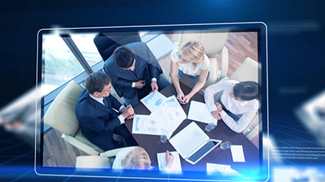 企业宣传片图文包装AE模板