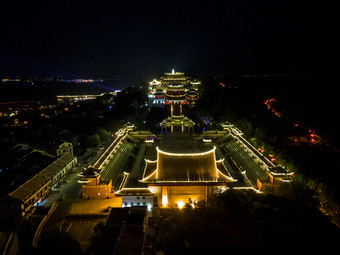 福建湄洲岛<strong>妈祖</strong>庙夜景