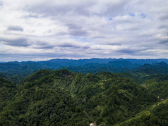 广西桂林山水风光航拍摄影图