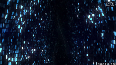 漂亮光线光点粒子 梦幻光效 开场视频