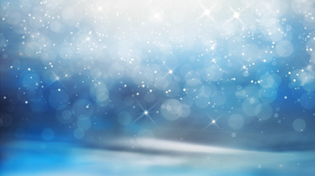 蓝白色 漂亮光线光点粒子 梦幻光效雪花