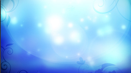 蓝色粒子光点星光圆点飘动舞台晚会片头