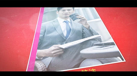 时尚商务公司企业宣传图文动画AE模板