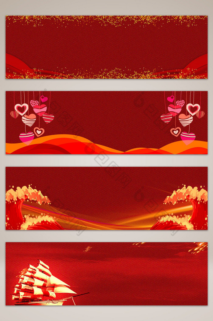 新春中国风banner海报图片图片