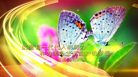 大气红色机关单位党政图文宣传ae模板