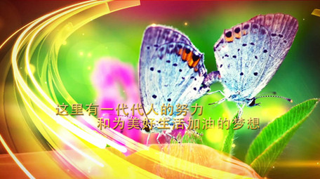 大气红色机关单位党政图文宣传ae模板