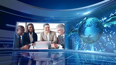 三维空间时尚科技图文展示ae模板48