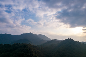 祖国大好河山湖南郴州小东江航拍摄影图