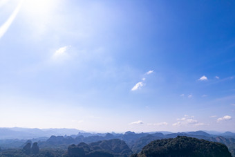 祖国壮丽<strong>河山</strong>韶关丹霞山航拍摄影图