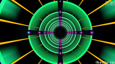 极品快节奏动感光效变幻舞台循环