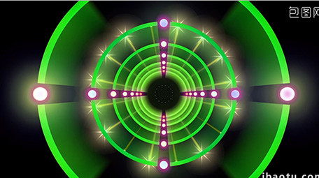 极品快节奏动感光效变幻舞台循环