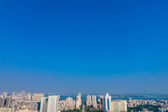 湛江城市老城市建筑交通航拍摄影图