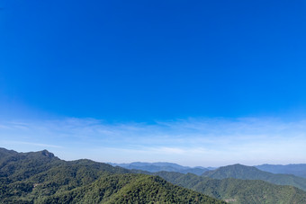 祖国大好河山肇庆鼎湖山5A景区航拍摄影图