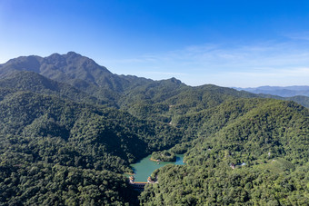 祖国大好<strong>河山</strong>肇庆鼎湖山5A景区航拍摄影图