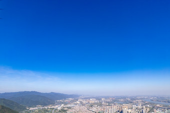 祖国大好河山肇庆鼎湖山5A景区航拍摄影图