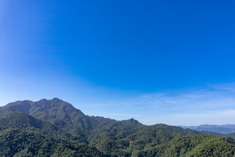 祖国大好河山肇庆鼎湖山5A景区航拍摄影图