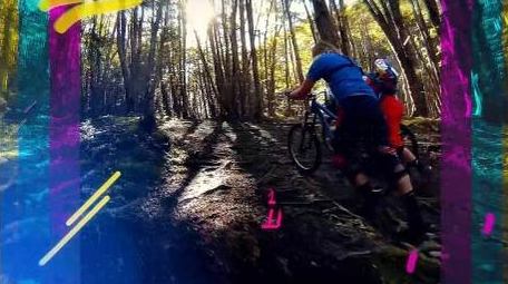 彩色清新时尚运动图形图文片头包装AE模板