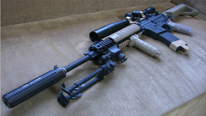 猎枪连续开枪声音效