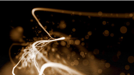 高端科技企业汇聚流光展示文字logo