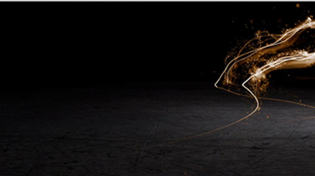 高端科技企业汇聚流光展示文字logo