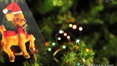 圣诞树圣诞礼物晚会舞台LED背景视频合集