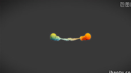 炫酷 彩色粒子片头LOGo模板