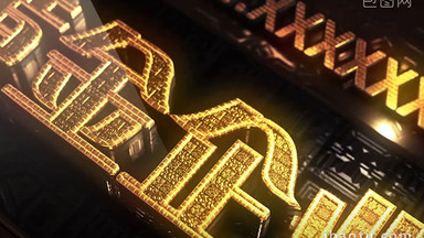 字体特效视频模板下载_字体特效ae模板素材