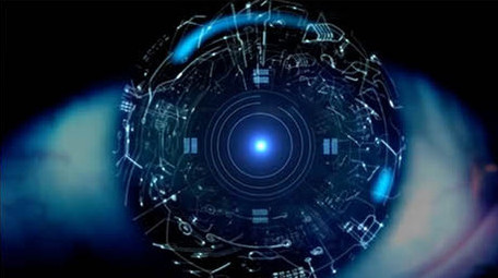 炫酷震撼眼镜穿越科技片头AE模板