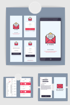 手机APP用户登陆界面UI设计元素模板下载_1