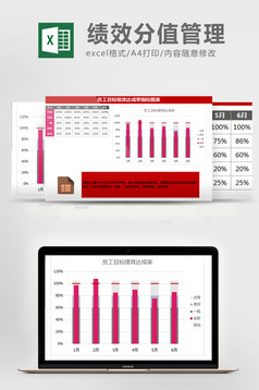 公司绩效考核表Excel表模板免费下载 _Excel模