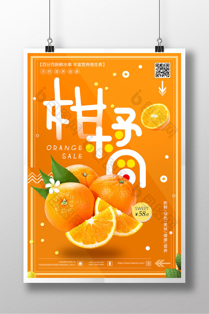 新鲜橙子橘子展架橘子采摘图片