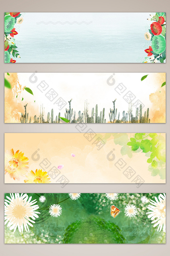 春季banner海报图片图片