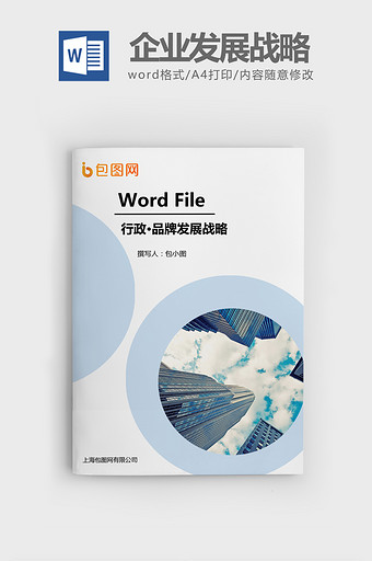 企业发展战略设计与实施要务Word文档模图片