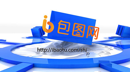动感商务信息网络社交连接弹出ae模板